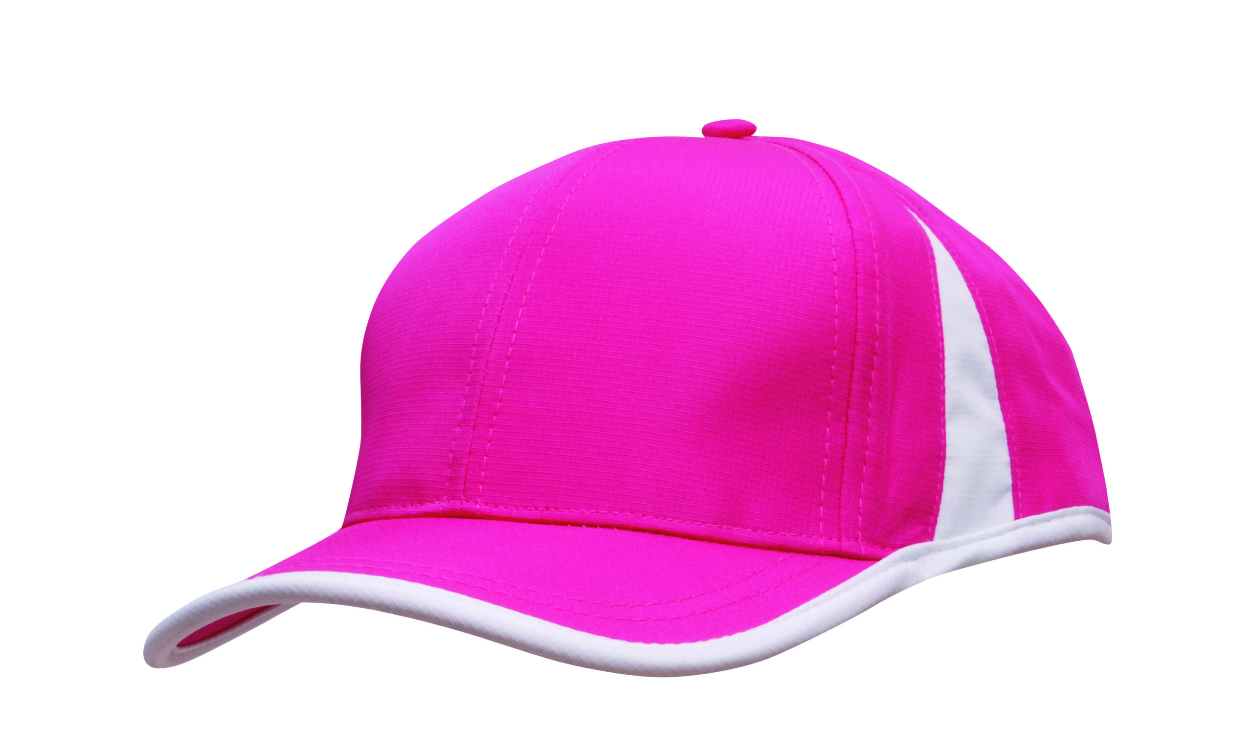 4004 Hot Pink_White
